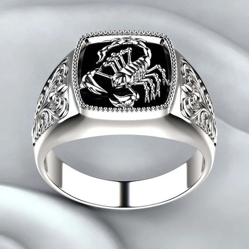 Scorpion Animal Punk Men' Ring