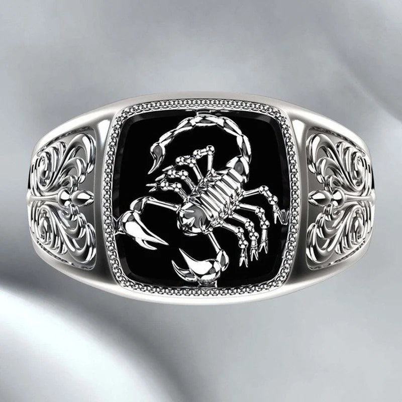 Scorpion Animal Punk Men' Ring