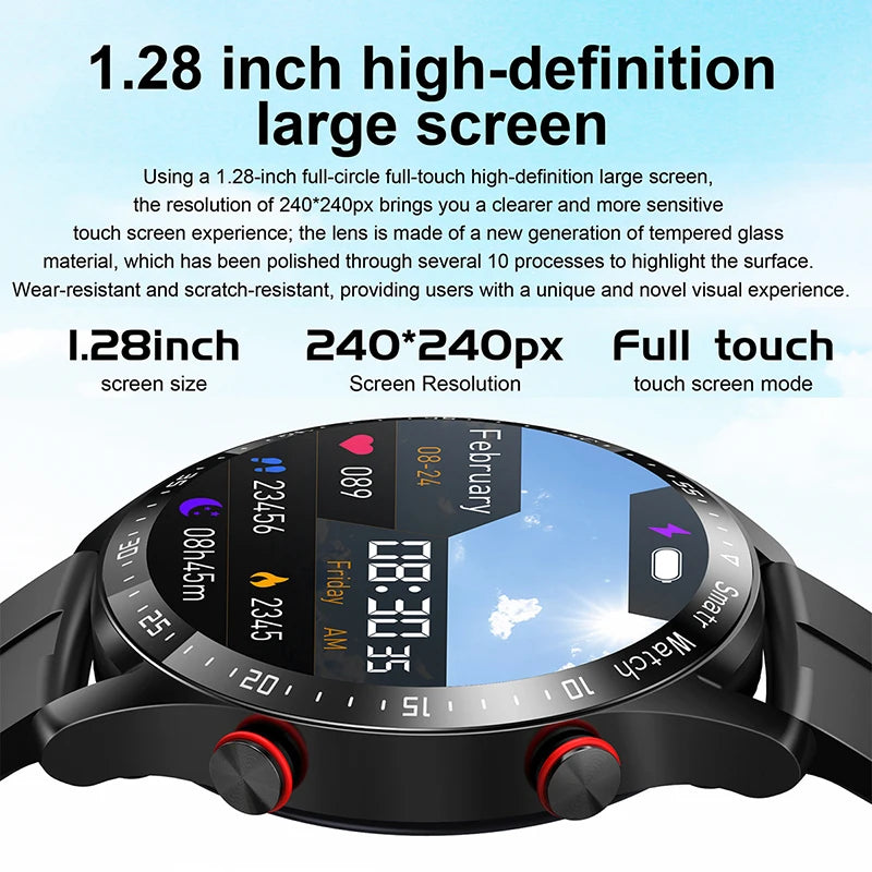 ECG+PPG Bluetooth Call Smart Watch