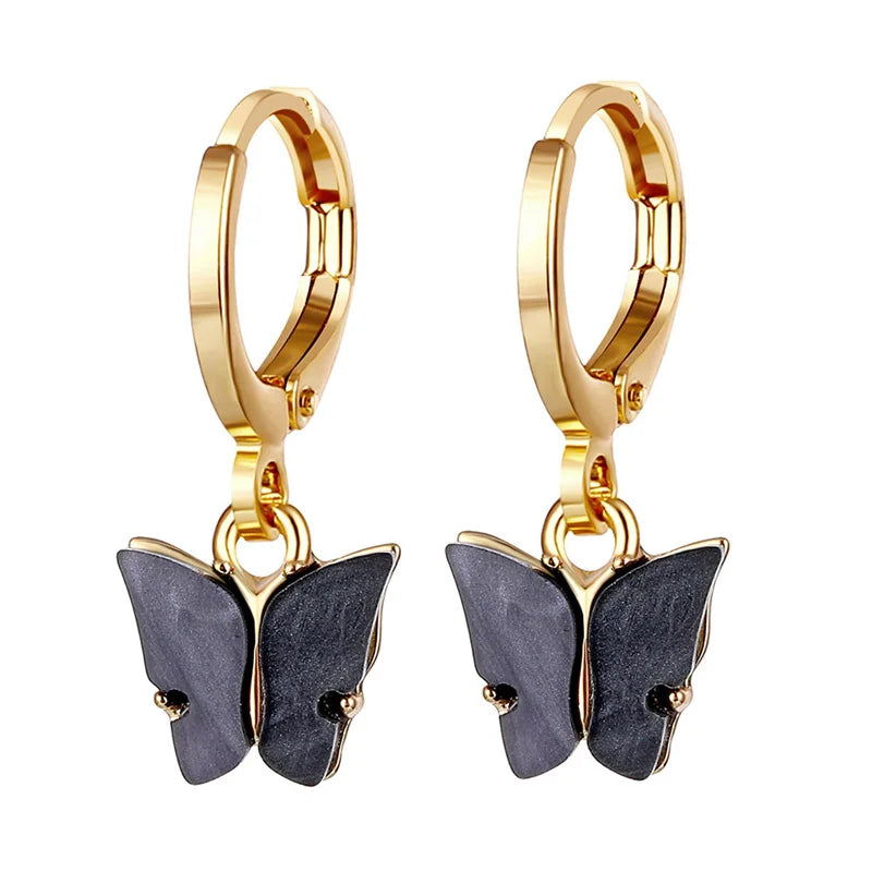 Colorful Butterfly Earrings