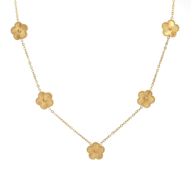 14K Gold Plated Stainless Steel Necklace