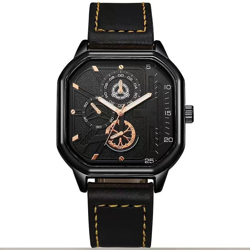 YIKAZE Alloy Men Quartz Watches