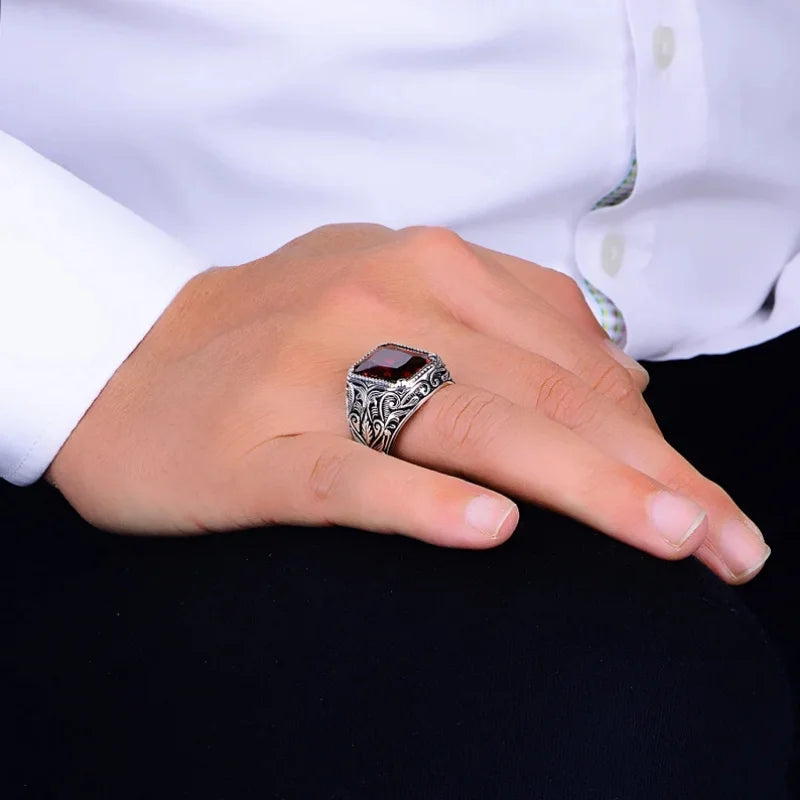 Vintage Handmade Turkish Signet Ring